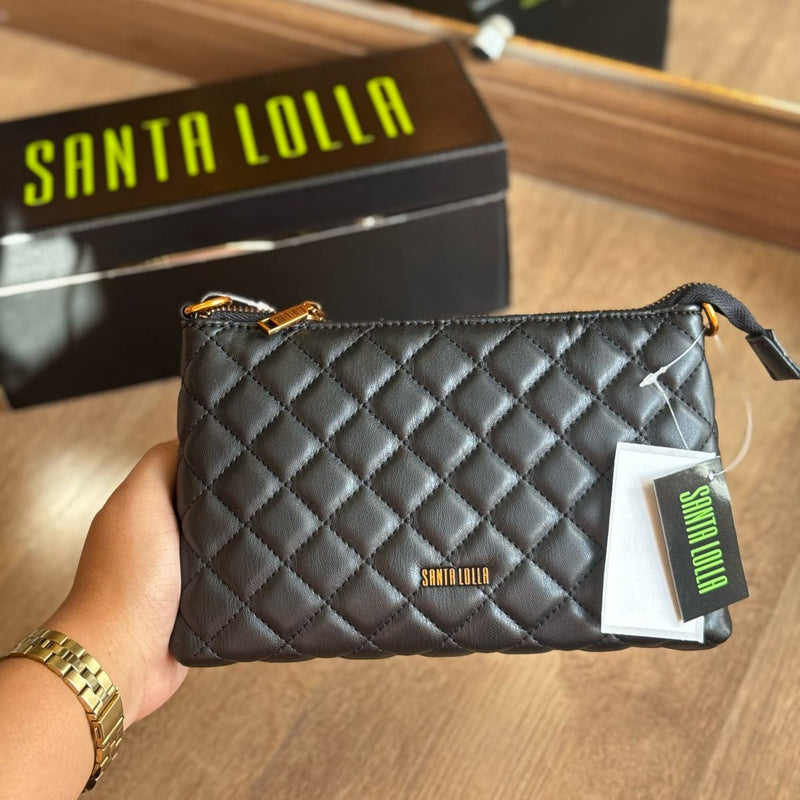 Bolsa Santa Lolla Clutch Envernizada Transversal 0450.4C39.0010
