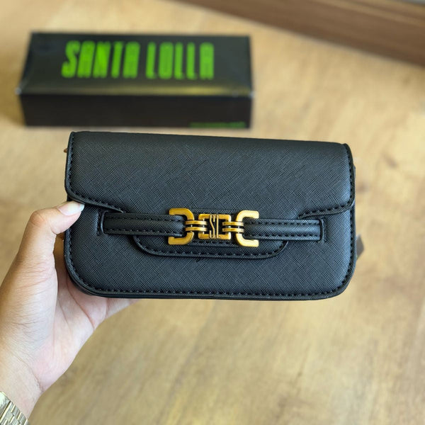 Bolsa Santa Lolla Pequena Risco Alça De Ombro 0470.4E9E.0065