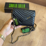 Bolsa Santa Lolla Retangular Transversal Matelassê Texturizada 0471.3F51